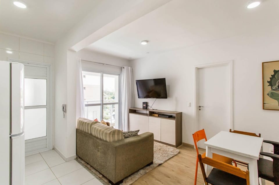 Very pleasant and practical equipped good location Apartment in Sao Paulo City