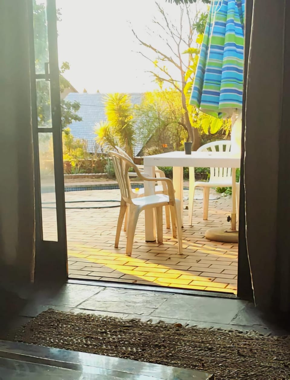 View (from property/room), Balcony/Terrace, Swimming pool