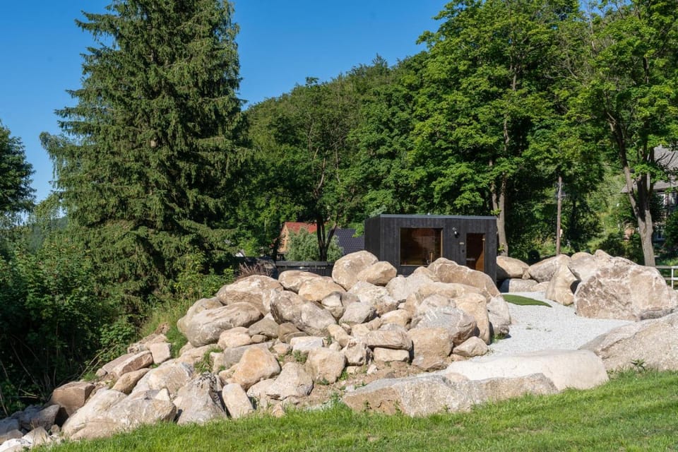 MorsoChatki - balia, sauna, garden party, plaża House in Lower Silesian Voivodeship