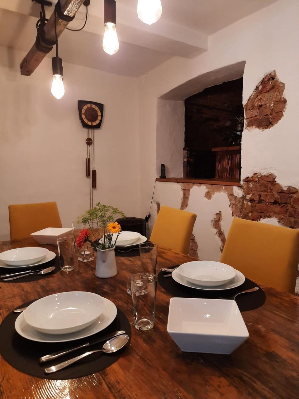 Dining area, Breakfast