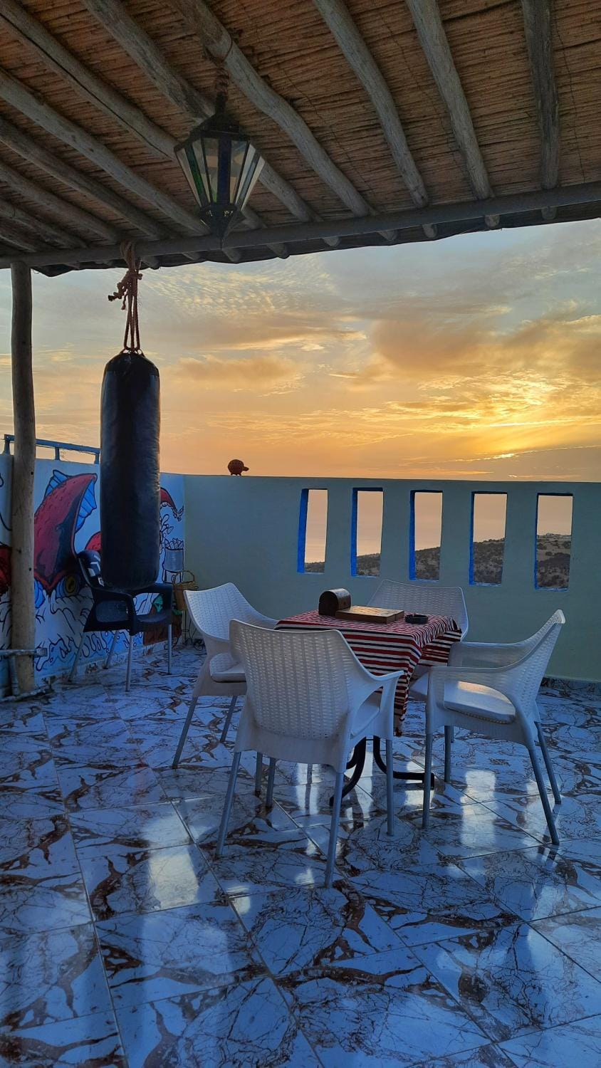 Sea view, Sunset