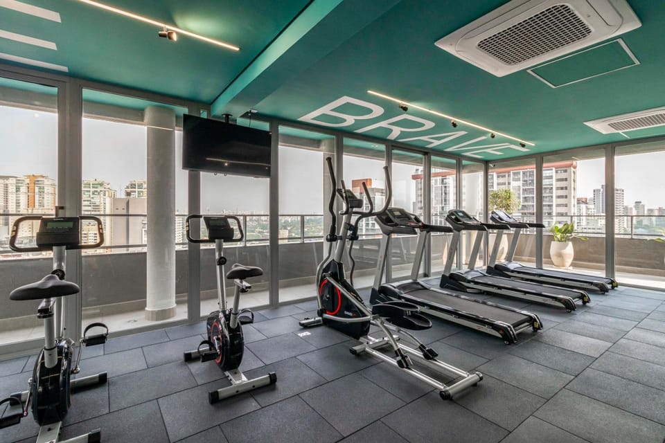 Property building, Day, Fitness centre/facilities, Area and facilities, air conditioner