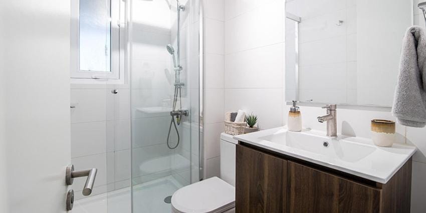 Shower, Bathroom, towels
