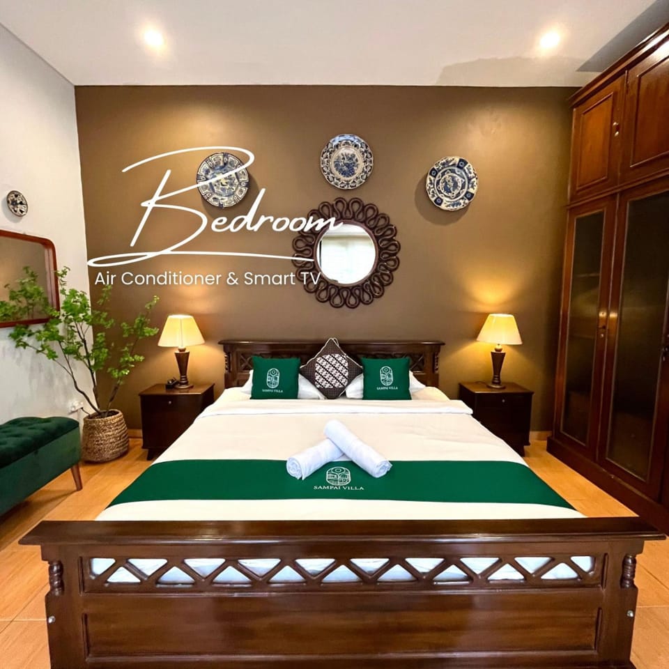 Bedroom, air conditioner