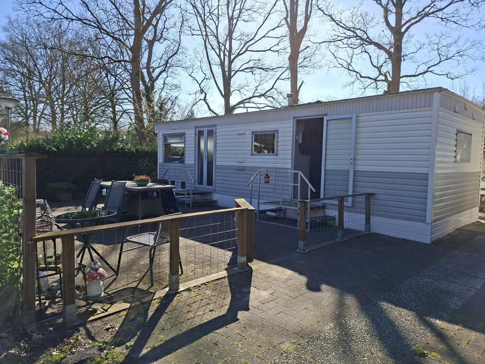 Gezellige, knusse, Stacaravan Banjer Campground/ 
RV Resort in Drenthe (province)