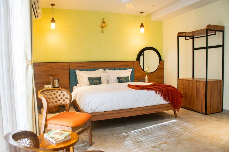 Bed, Photo of the whole room, Bedroom, wardrobe