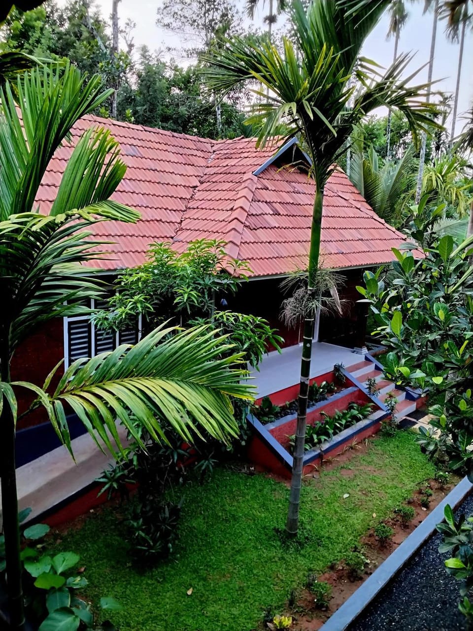 Property building, Garden view