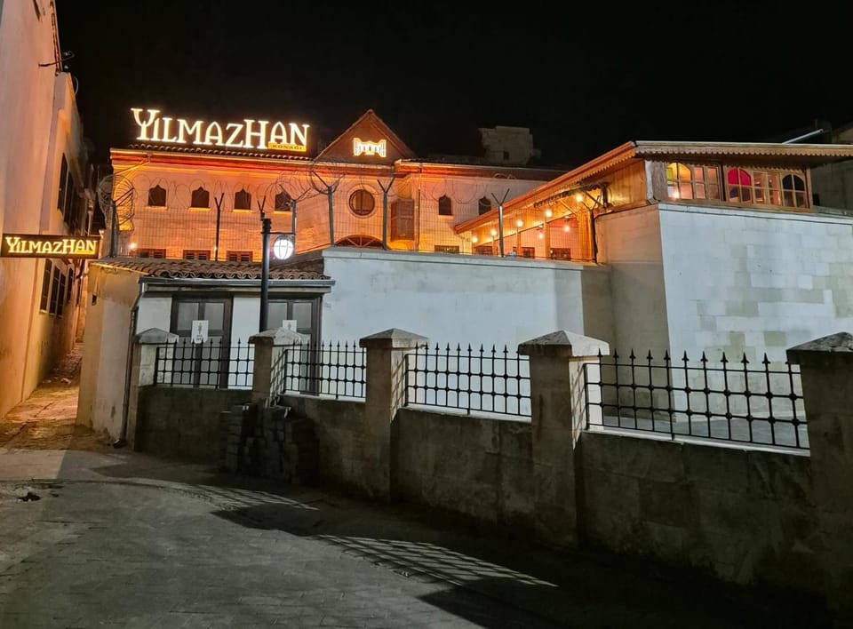 Property building, Night, City view, Street view