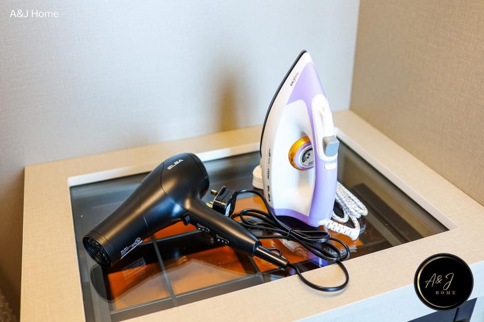 flat iron, hair dryier, air conditioner