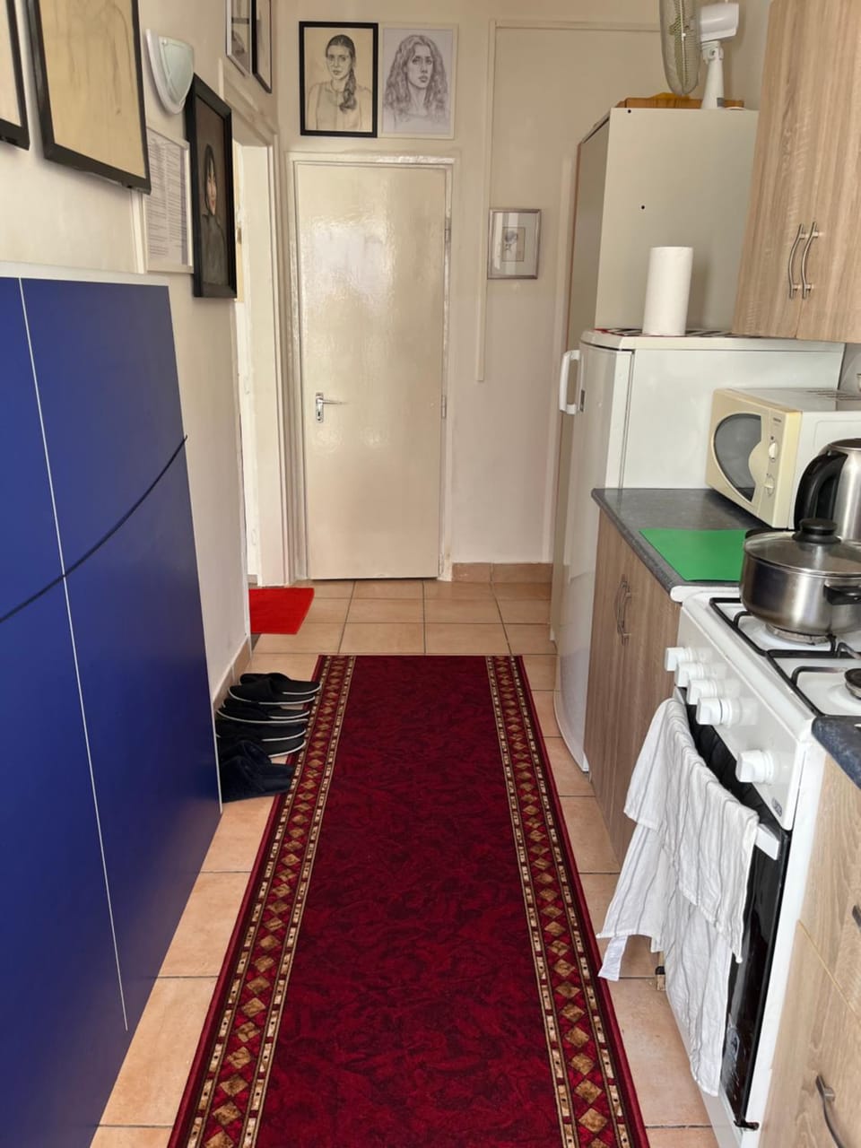 Kitchen or kitchenette, kitchen