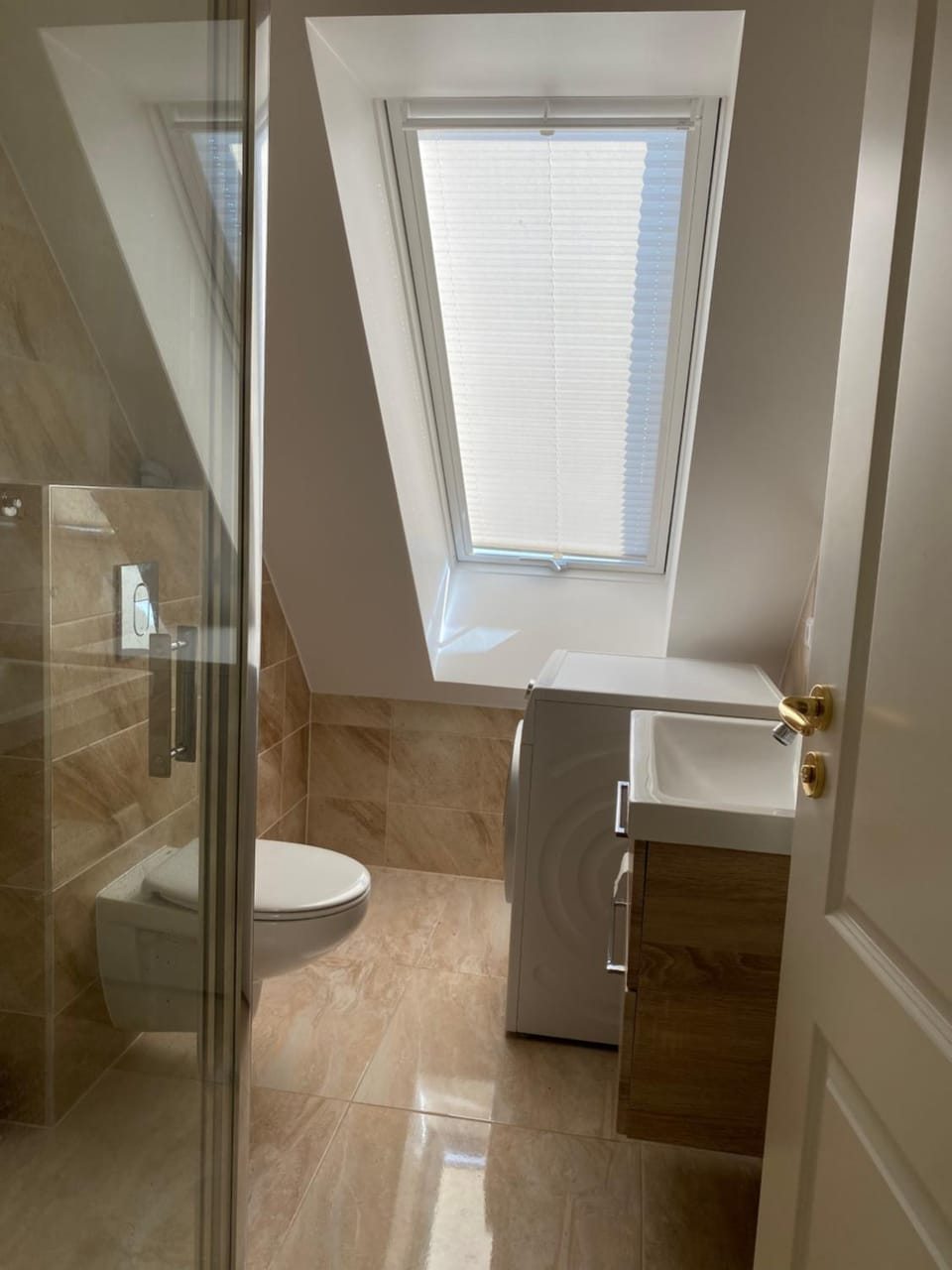 Shower, Toilet, washing machine