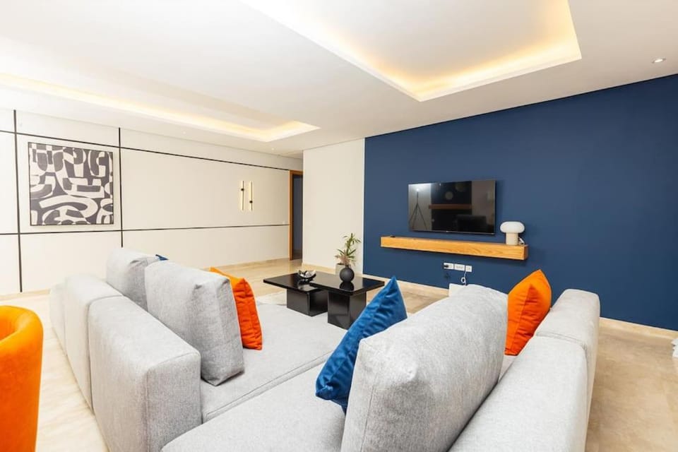 Modern 2BR Retreat in Marina Salé Luxury Living Apartment in Rabat