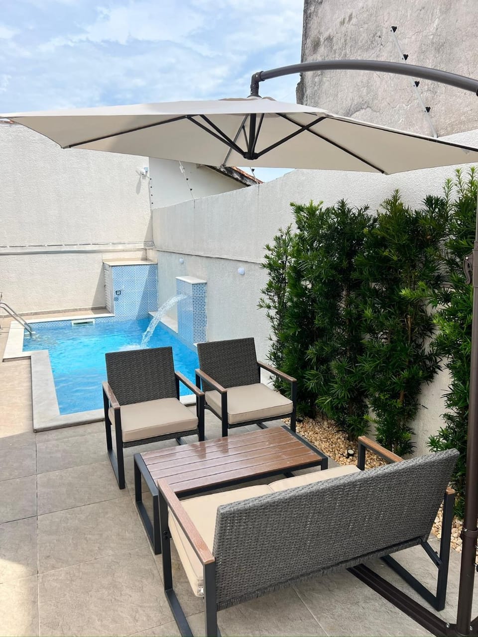 Piscina Aquecida Quartos com Ar cond 700m Praia House in Peruíbe