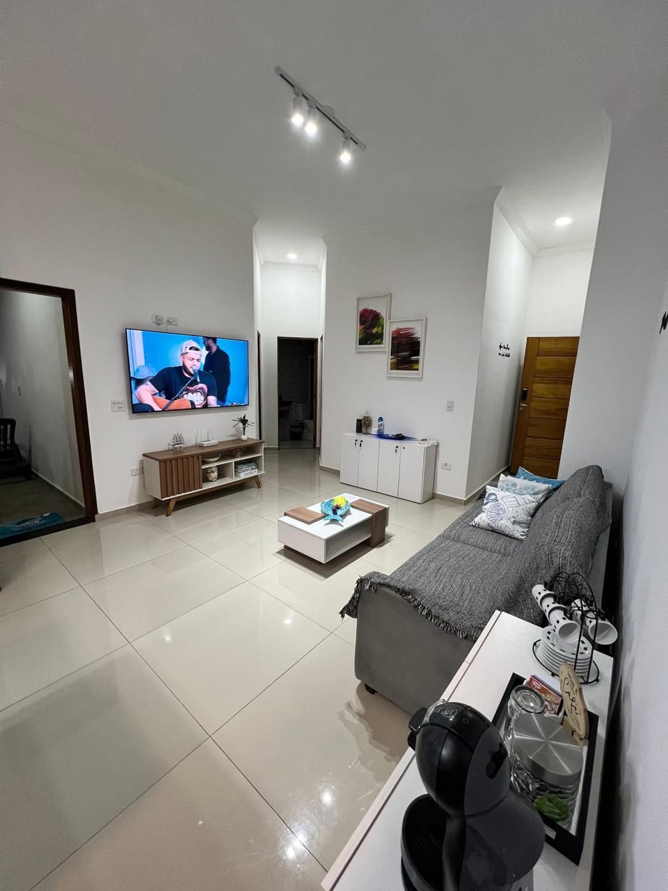 Piscina Aquecida Quartos com Ar cond 700m Praia House in Peruíbe