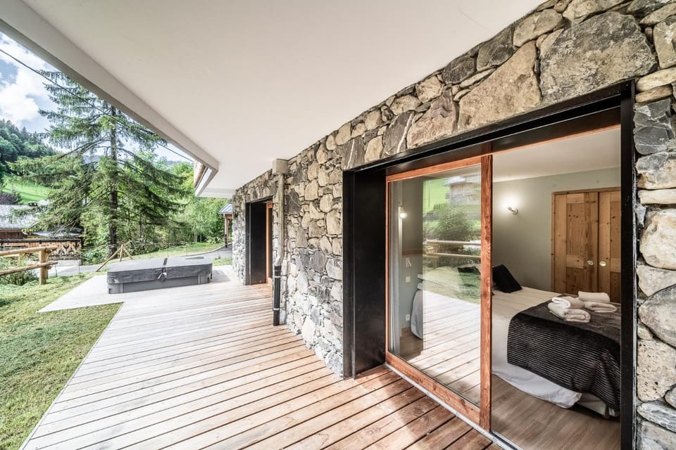 Patio, Balcony/Terrace, Garden view