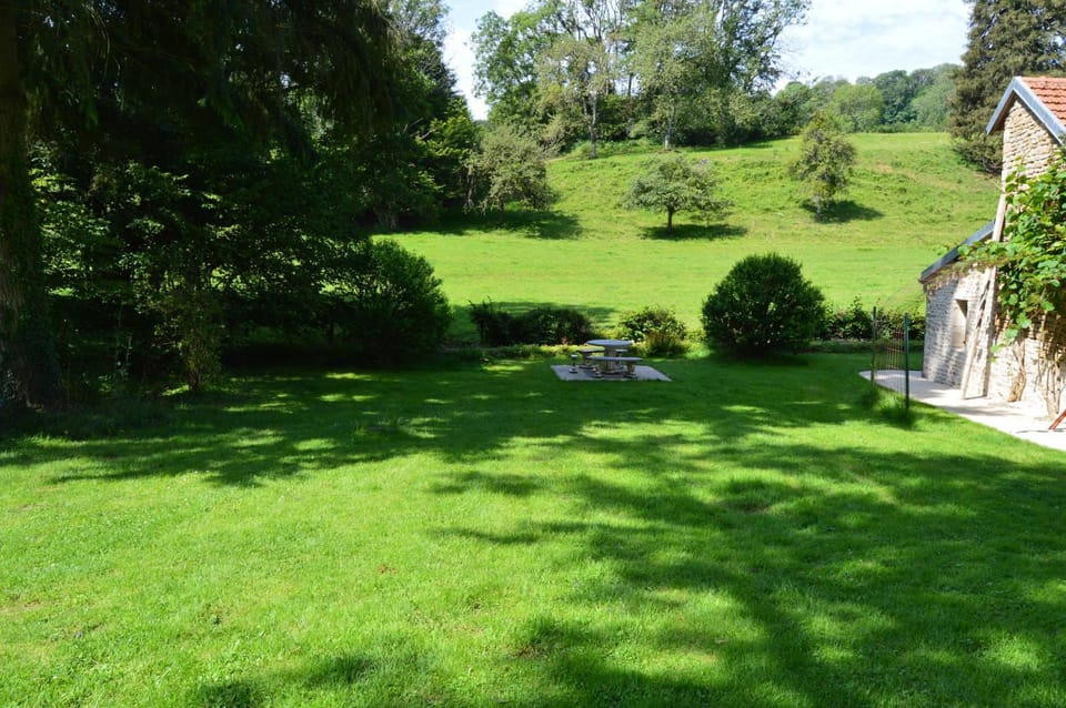 Natural landscape, Garden, River view