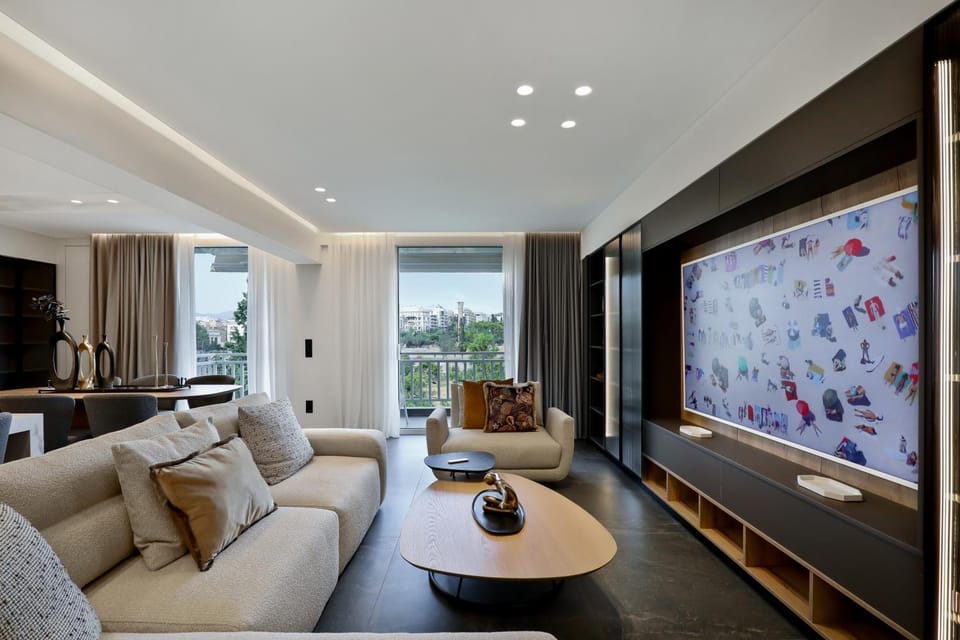 Communal lounge/ TV room, TV and multimedia, Living room, Seating area