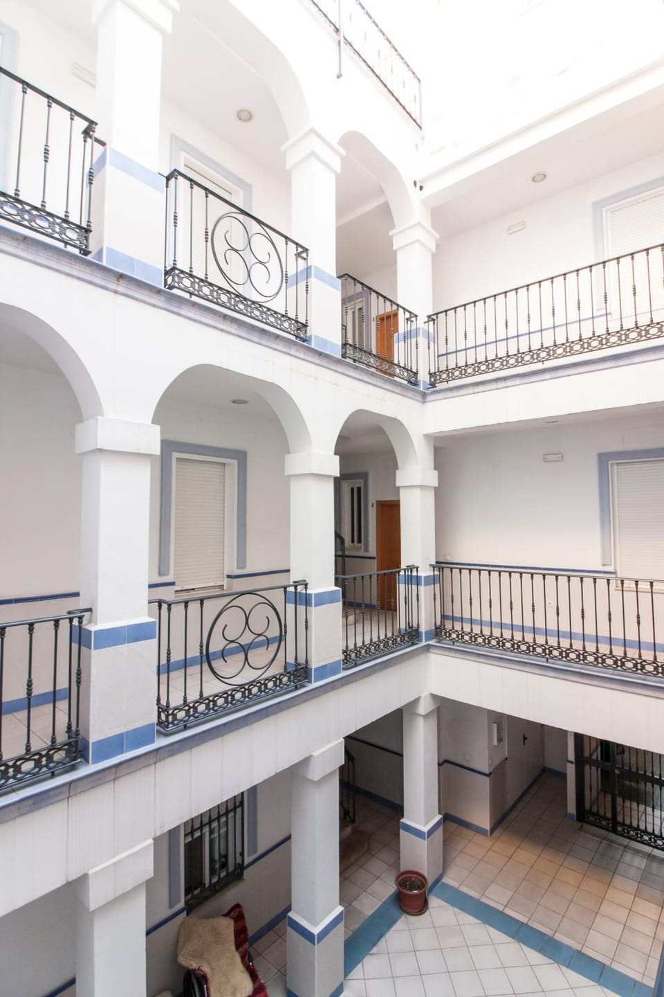 Patio, Lobby or reception