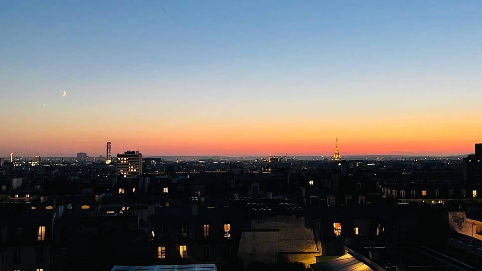 Bird's eye view, City view, Sunrise, Sunset