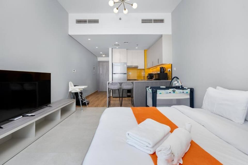 Cozy Studio - Dubai Land -Tiger V Tower Apartment in Dubai