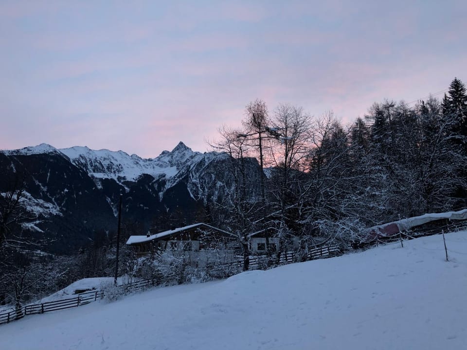Natural landscape, Winter, Sunrise