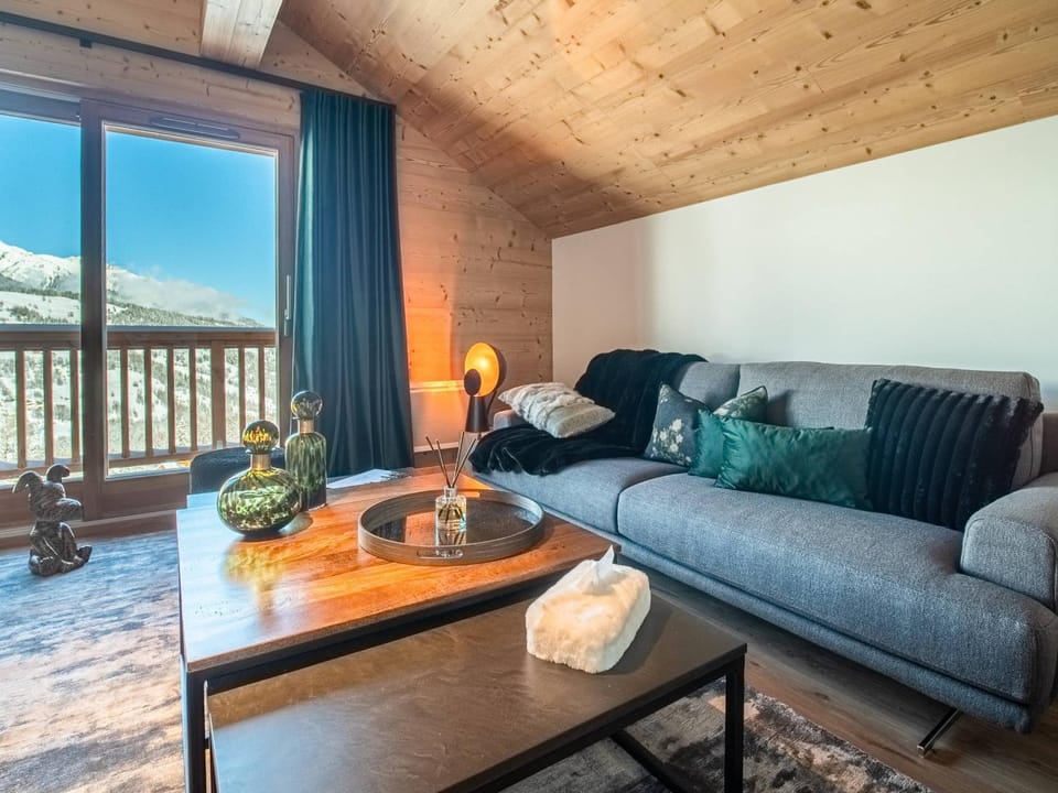 Appartement cosy pour 8 pers. avec parking, au pied des pistes, Valmorel - FR-1-356-493 Apartment in Les Avanchers-Valmorel
