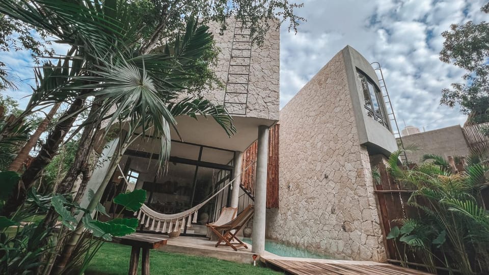 Property building, Patio, Garden view, Swimming pool