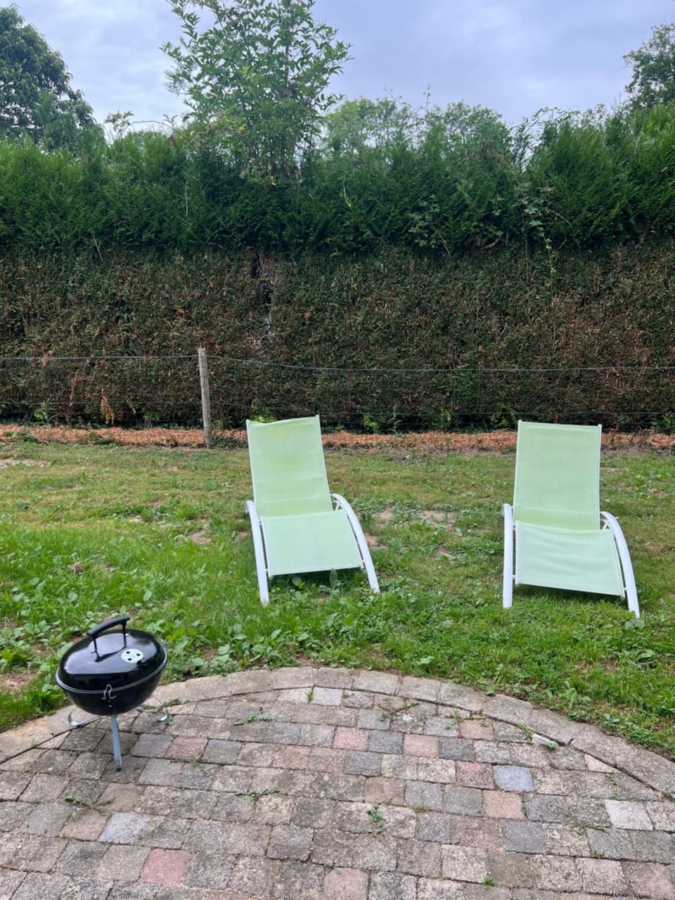 Garden view, sunbed