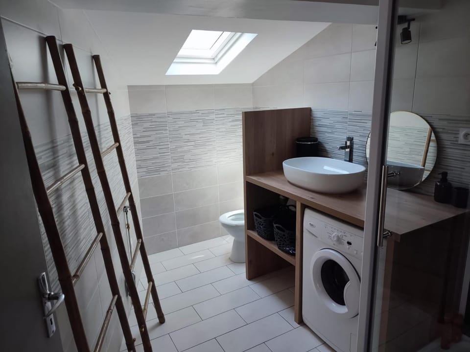 Toilet, Bathroom, washing machine
