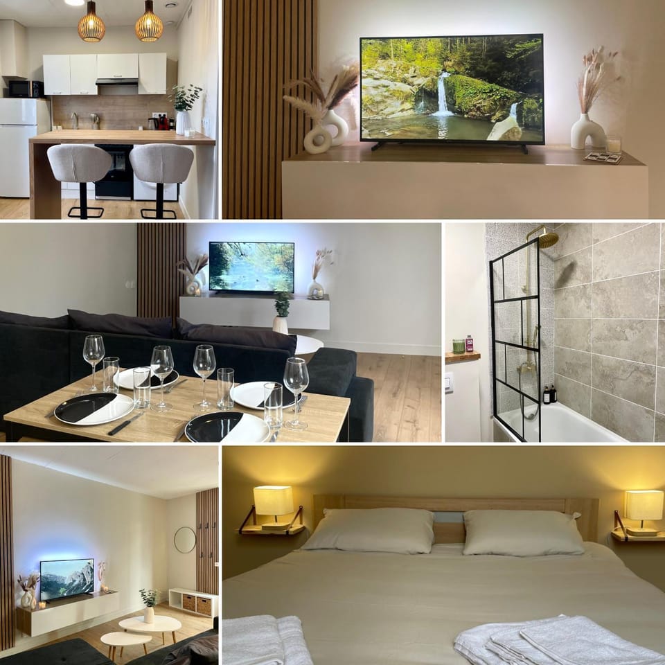 Bed, TV and multimedia, Bedroom