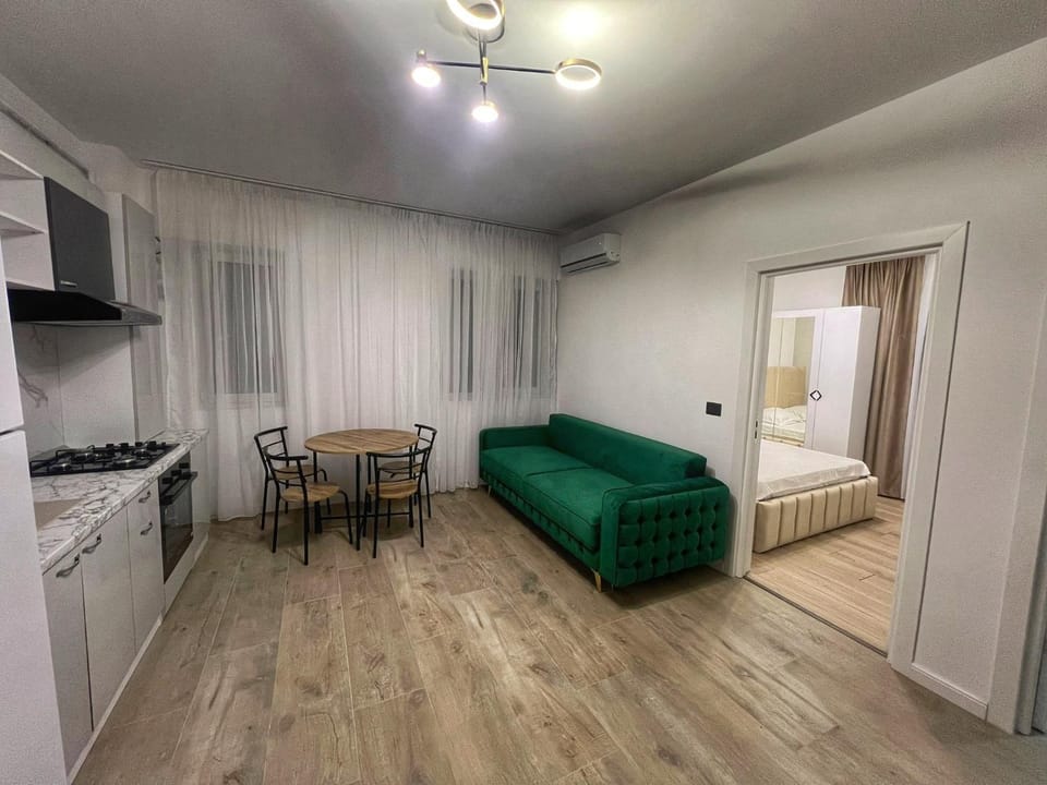 Bed, Kitchen or kitchenette, Living room, Photo of the whole room, Seating area, Dining area, minibar