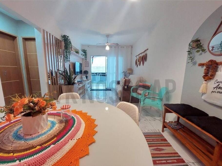 Apartamento a 200M da praia na Praia Grande Apartment in State of São Paulo