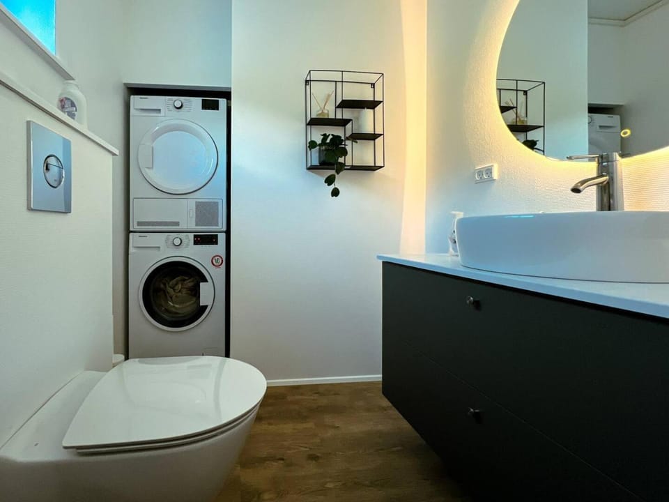 Modern vacation home with hot tub House in Europe