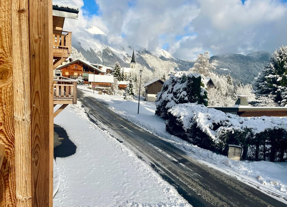 Winter, City view