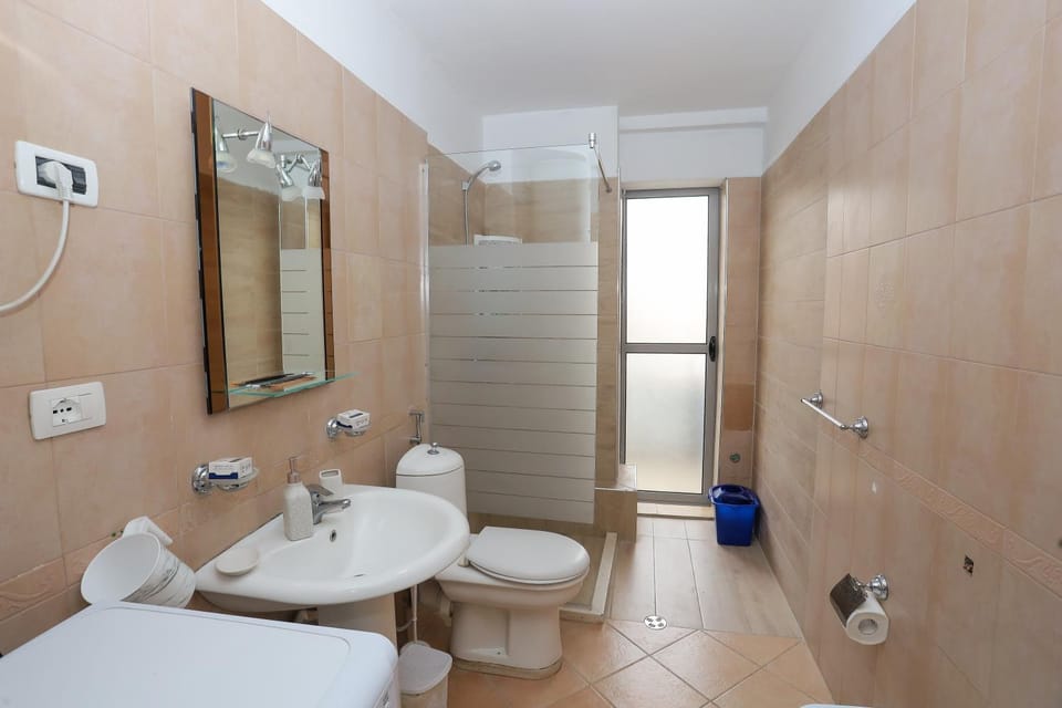 Shower, Bathroom, washing machine