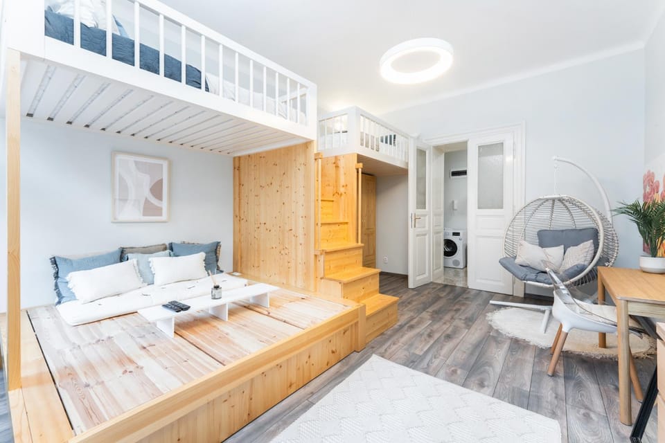Bed, Living room, Photo of the whole room, Seating area, Dining area, Bedroom, wardrobe