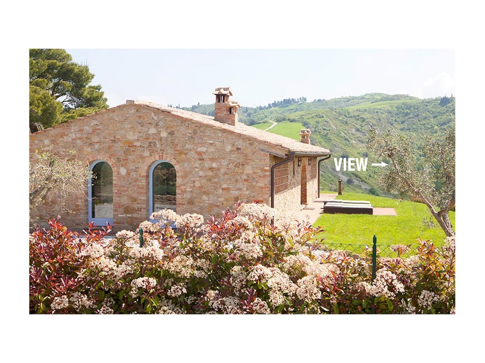 Property building, Garden view