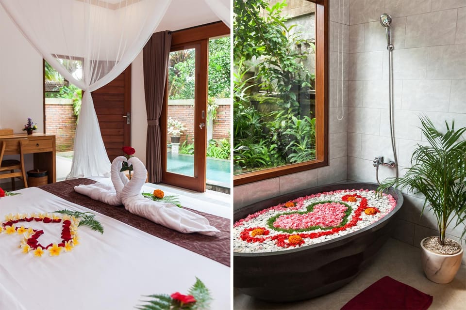 Bathroom, Bedroom, Pool view, Bath