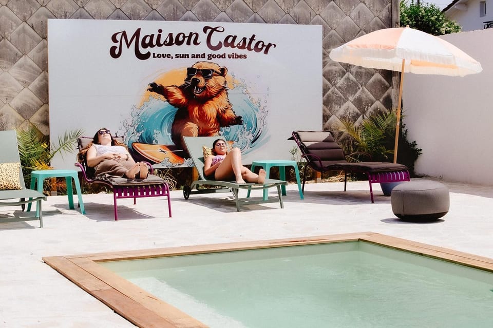 Maison Castor, balnéo et billard chez Ivona Vacances Villa in Mimizan
