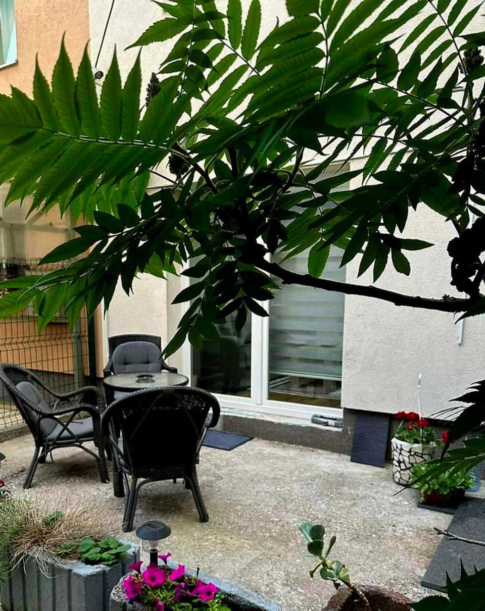 Patio, Day, Garden, Balcony/Terrace, Seating area, Garden view