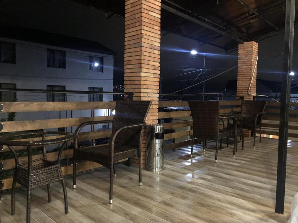 Night, View (from property/room), Balcony/Terrace