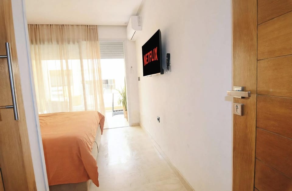 Dar Yanis plage à pied appart climatisé 2 4 personnes Apartment in Souss-Massa
