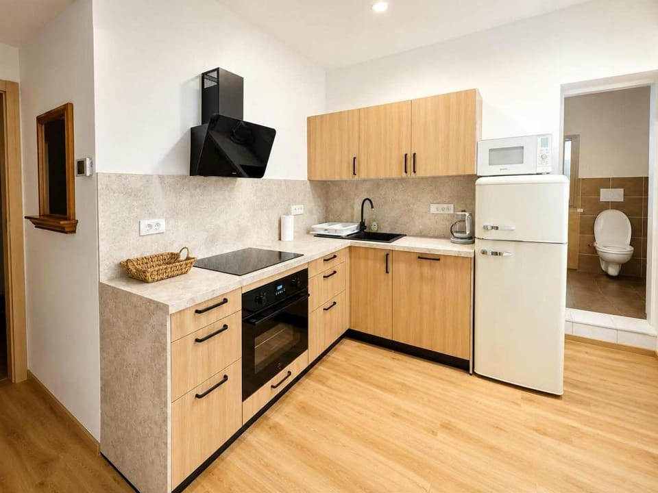 Kitchen or kitchenette, kitchen