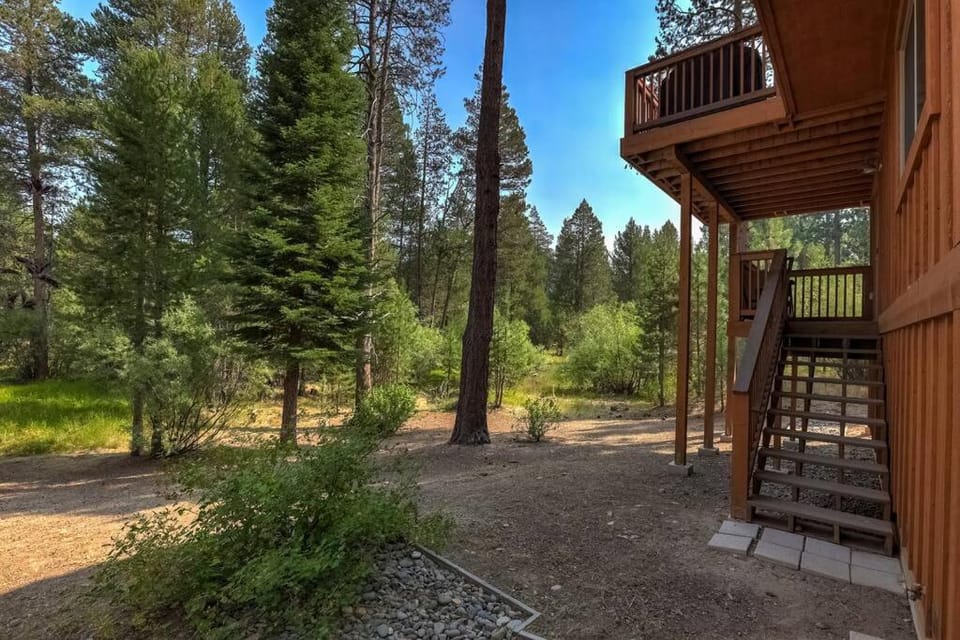 Sierra Solace - Gas Fire Pit, BBQ & near Forest House in South Lake Tahoe