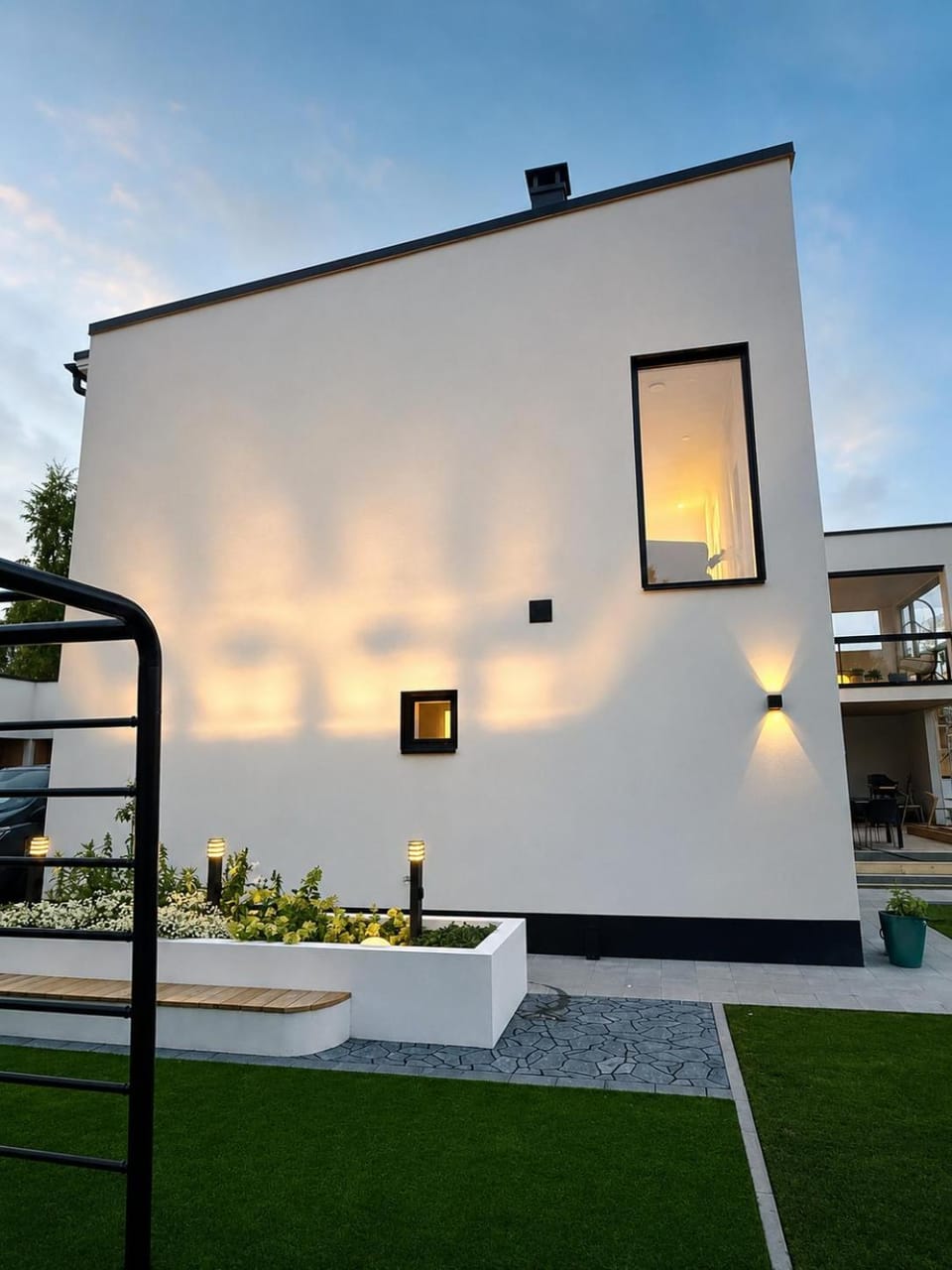 Property building, Garden, Garden view
