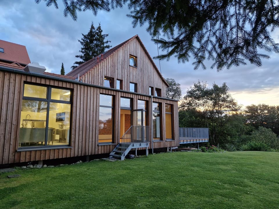 Property building, Garden, Garden view