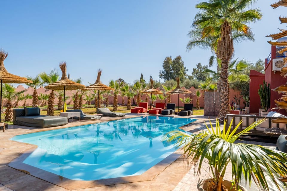 Villa Riad Dielkoum Piscine privée Chauffée & Fibre Villa in Marrakesh