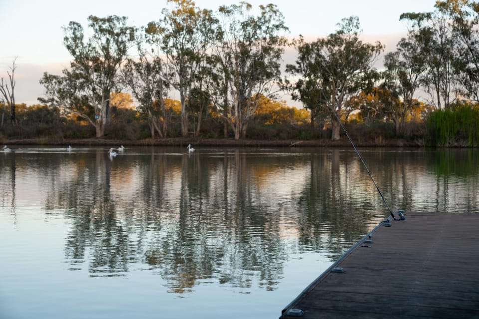 Fishing, River view