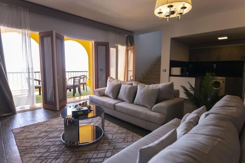 Sea view 3 Br Duplex 203 New Marina By BFG Apartment in Hurghada