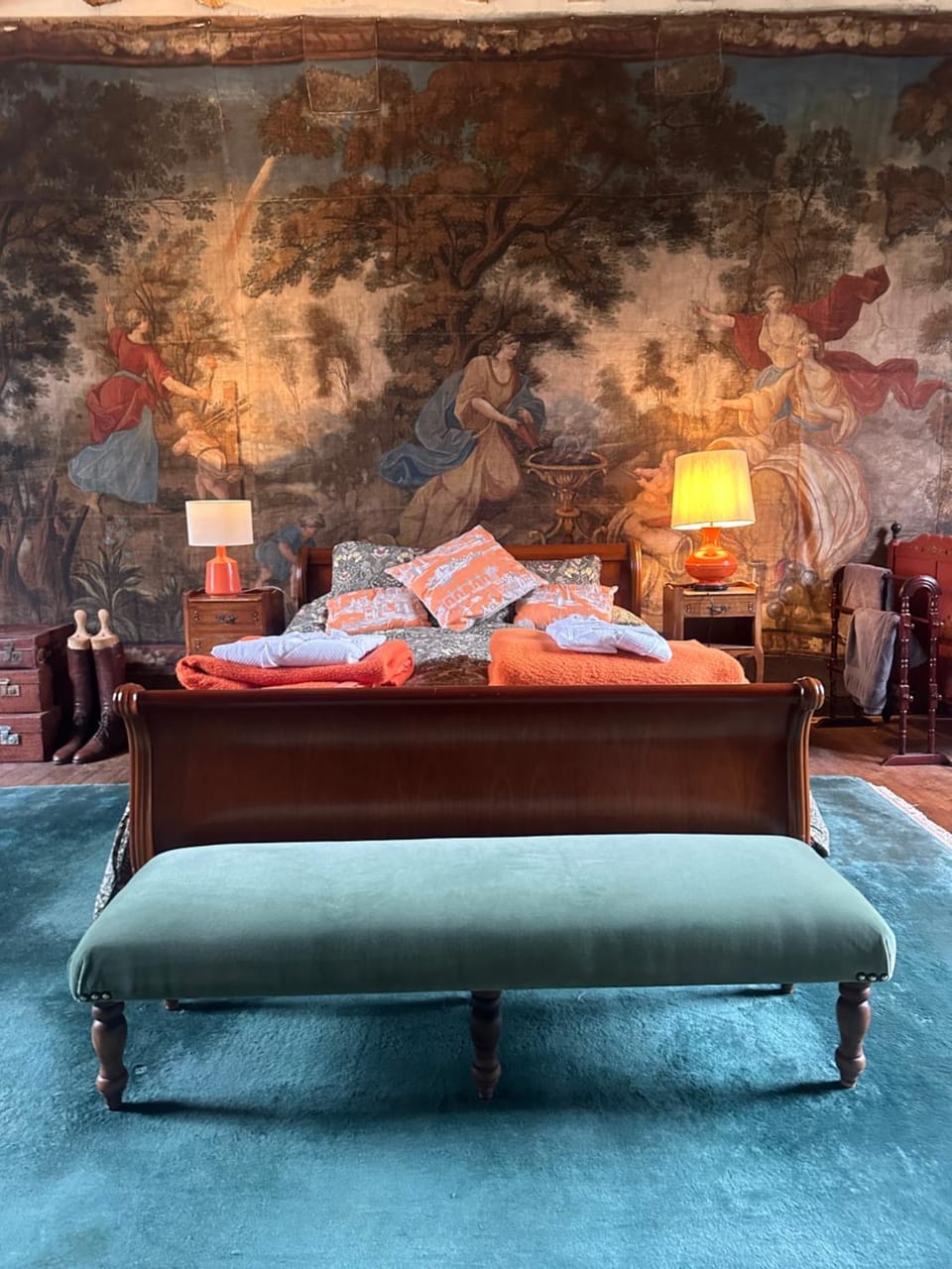 Bed, Bedroom